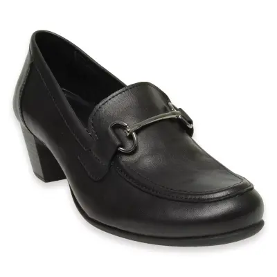 Mammamia D24Ya-3845Z Topuklu Siyah Kadın Ayakkabı - 1