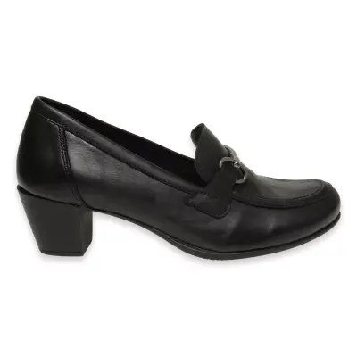 Mammamia D24Ya-3845Z Topuklu Siyah Kadın Ayakkabı - 2