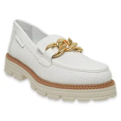 Mammamia D24Ya-3855Z Günlük Beyaz Kadın Ayakkabı - 1