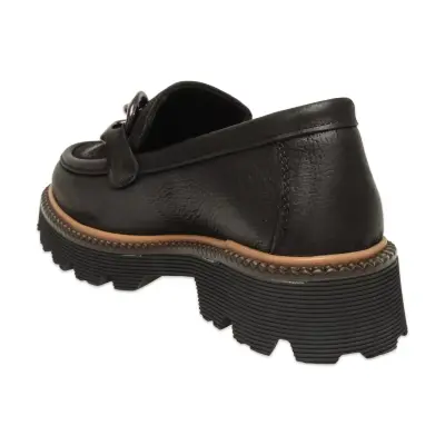 Mammamia D25Ka-3230 Günlük Siyah Kadın Ayakkabı - 4