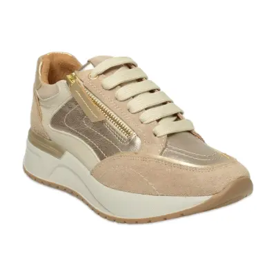 Mammamia D25Ka-7295 Günlük Bronz Kadın Spor Ayakkabı 