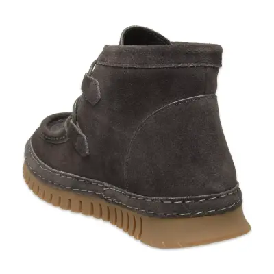 Mammamia D25Kb-1045 Günlük Gri Kadın Bot - 4