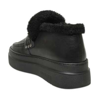 Mammamia D25Kb-1270 Günlük Siyah Kadın Bot - 9