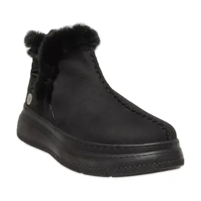 Mammamia D25Kb-1540 Günlük Siyah Kadın Bot - 1
