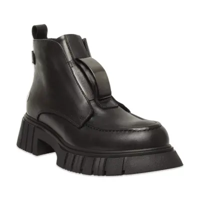 Mammamia D25Kb-1620 Günlük Siyah Kadın Bot 