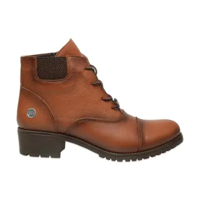 Mammamia D25Kb-1645 Günlük Topuklu Taba Kadın Bot - Mammamia (1)