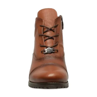 Mammamia D25Kb-1645 Günlük Topuklu Taba Kadın Bot - 3