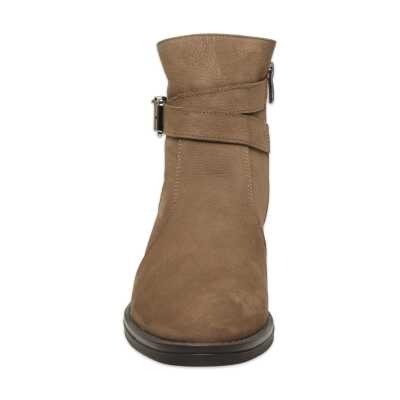 Mammamia D25Kb-1670 Günlük Topuklu Vizon Kadın Bot - 3