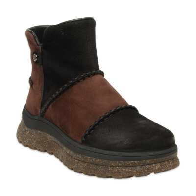 Mammamia D25Kb-4090 Günlük Siyah-Kahverengi Kadın Bot - Mammamia