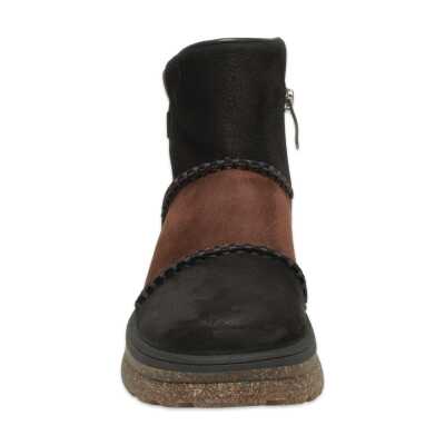 Mammamia D25Kb-4090 Günlük Siyah-Kahverengi Kadın Bot - 3