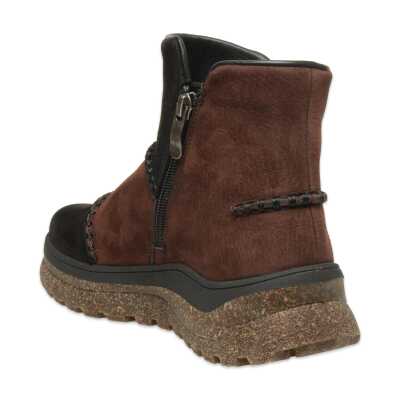 Mammamia D25Kb-4090 Günlük Siyah-Kahverengi Kadın Bot - 4