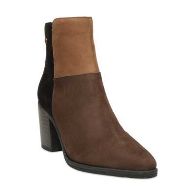 Mammamia D25Kb-4335 Günlük Topuklu Kahverengi Kadın Bot - Mammamia