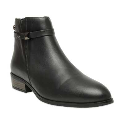 Mammamia D25Kb-4350 Günlük Siyah Kadın Bot - Mammamia