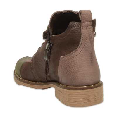 Mammamia D25Kb-4455 Günlük Kahverengi Kadın Bot - 4