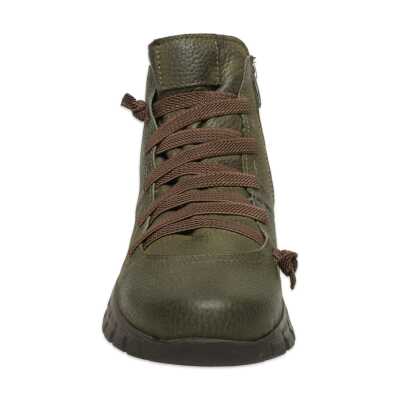 Mammamia D25Kb-4465 Günlük Haki Kadın Bot - 3