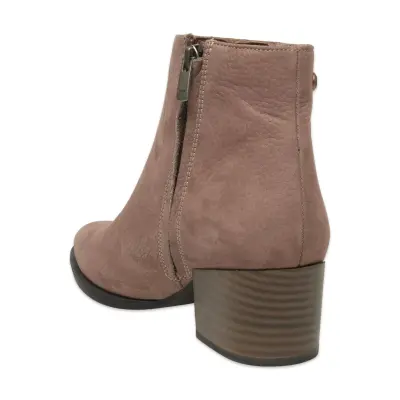 Mammamia D25Kb-4570 Günlük Topuklu Vizon Kadın Bot - 4