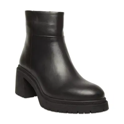 Mammamia D25Kb-8470 Günlük Topuklu Siyah Kadın Bot - 1