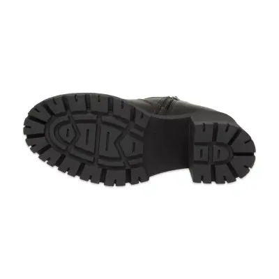 Mammamia D25Kb-8485 Günlük Topuklu Siyah Kadın Bot - 5