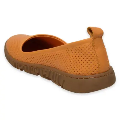 Mammamia D25Ya-105Z Günlük Sarı Kadın Babet - 4