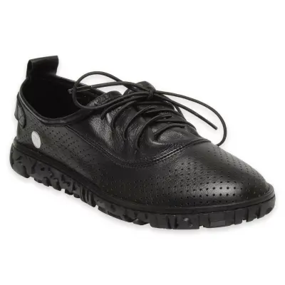 Mammamia D25Ya-110Z Günlük Siyah Kadın Ayakkabı 