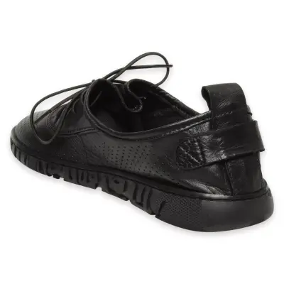 Mammamia D25Ya-110Z Günlük Siyah Kadın Ayakkabı - 4