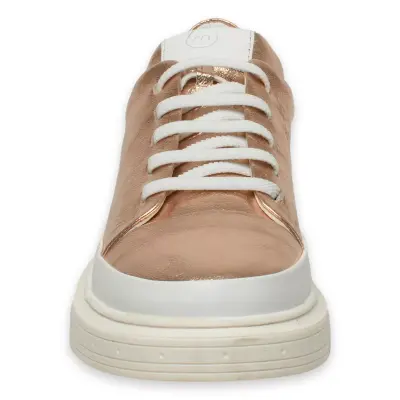 Mammamia D25Ya-3525 Günlük Sneakers Bronz Kadın Spor Ayakkabı - 3
