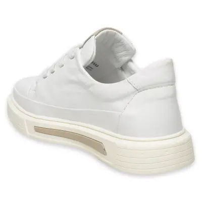 Mammamia D25Ya-3525 Günlük Sneakers Beyaz Kadın Spor Ayakkabı - 4