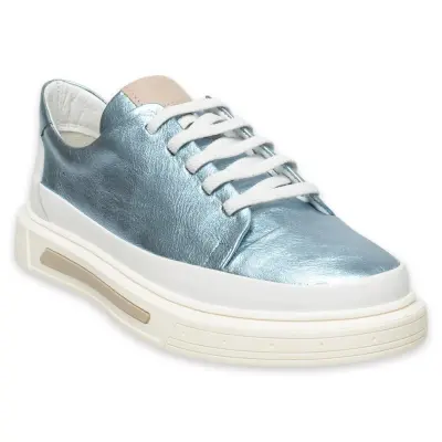 Mammamia D25Ya-3525 Günlük Sneakers Turkuaz Kadın Spor Ayakkabı - 1