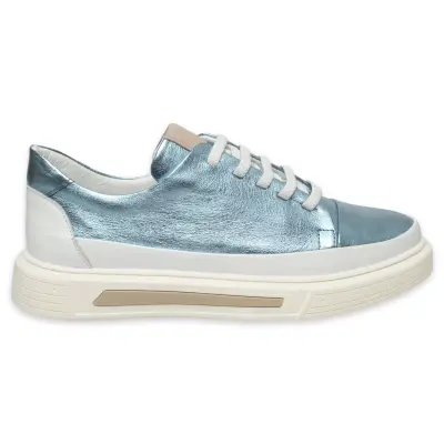 Mammamia D25Ya-3525 Günlük Sneakers Turkuaz Kadın Spor Ayakkabı - 2
