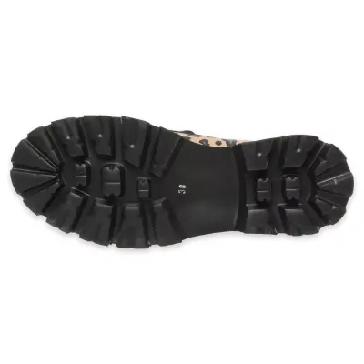 Mammamia D25Ya-3690Z Günlük Leopar Kadın Ayakkabı - 5