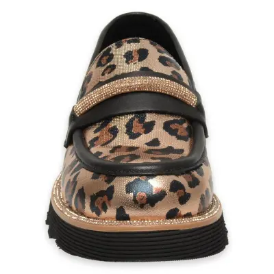 Mammamia D25Ya-3740Z Günlük Leopar Kadın Ayakkabı - 3