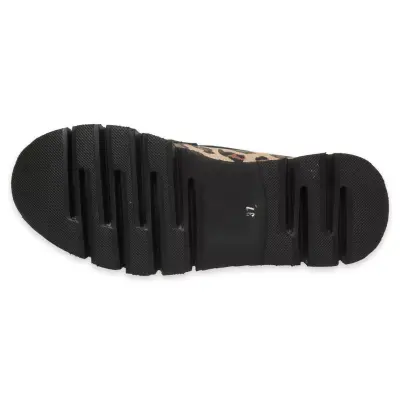 Mammamia D25Ya-3740Z Günlük Leopar Kadın Ayakkabı - 5