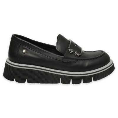 Mammamia D25Ya-3760Z Günlük Siyah Kadın Ayakkabı - 2