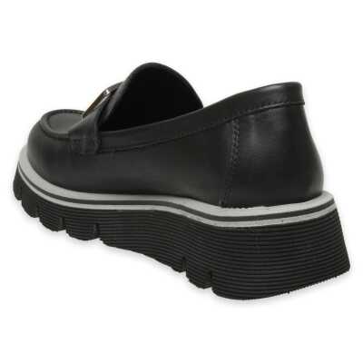 Mammamia D25Ya-3760Z Günlük Siyah Kadın Ayakkabı - 4