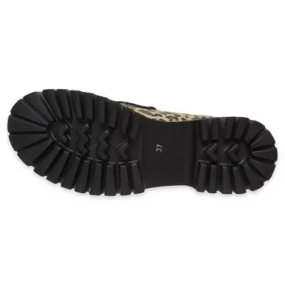 Mammamia D25Ya-3855Z Günlük Leopar Kadın Ayakkabı - 5