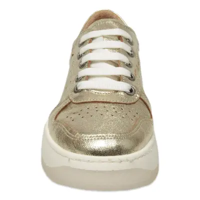 Mammamia D25Ya-435 Günlük Sneaker Altın Kadın Spor Ayakkabı - 3