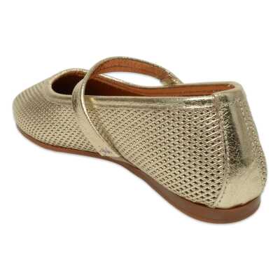 Mammamia D25Ya-7085 Günlük Altın Kadın Babet - 4