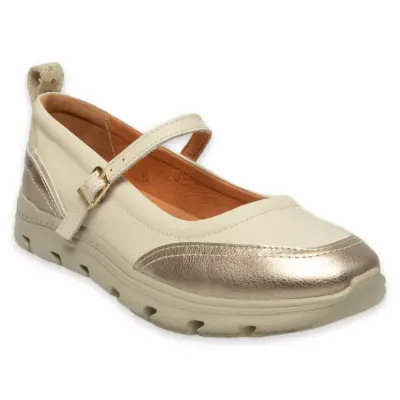 Mammamia D25Ya-750Z Günlük Krem Kadın Babet 