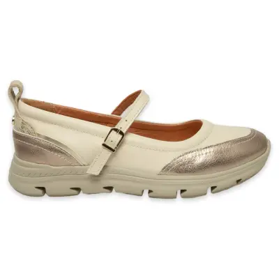 Mammamia D25Ya-750Z Günlük Krem Kadın Babet - Mammamia (1)