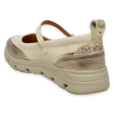 Mammamia D25Ya-750Z Günlük Krem Kadın Babet - 4