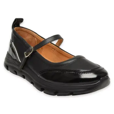 Mammamia D25Ya-750Z Günlük Siyah Kadın Babet - 1