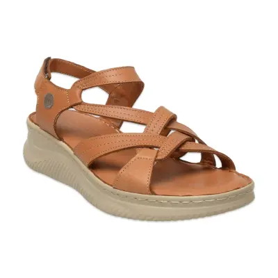 Mammamia D25Ys-2265Z Günlük Taba Kadın Sandalet - 1