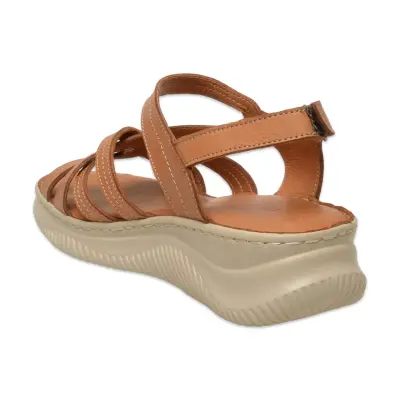 Mammamia D25Ys-2265Z Günlük Taba Kadın Sandalet - 4