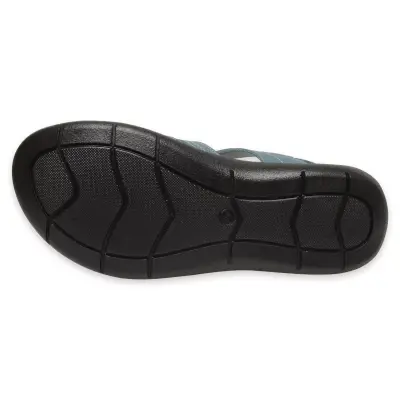 Mammamia D25Ys-2530 Günlük Mavi Kadın Sandalet - 5