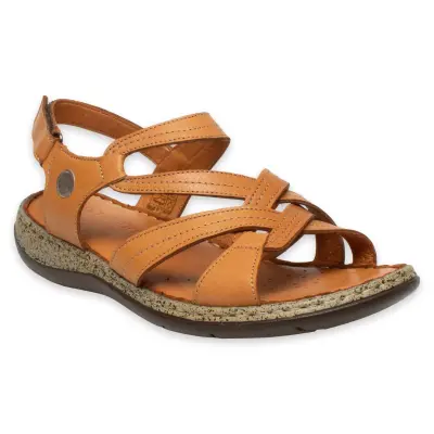 Mammamia D25Ys-2530 Günlük Taba Kadın Sandalet 