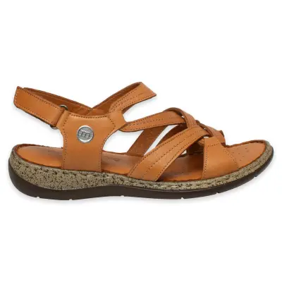 Mammamia D25Ys-2530 Günlük Taba Kadın Sandalet - 2