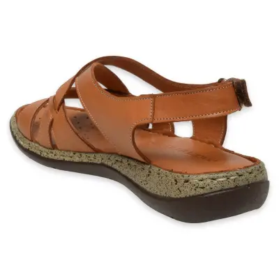 Mammamia D25Ys-2535Z Günlük Taba Kadın Sandalet - 4