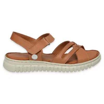 Mammamia D25Ys-2555Z Günlük Taba Kadın Sandalet - 2