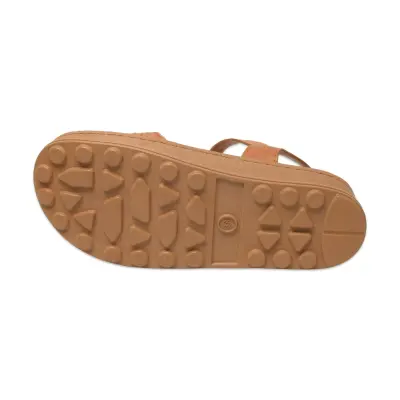 Mammamia D25Ys-2590 Günlük Taba Kadın Sandalet - 5