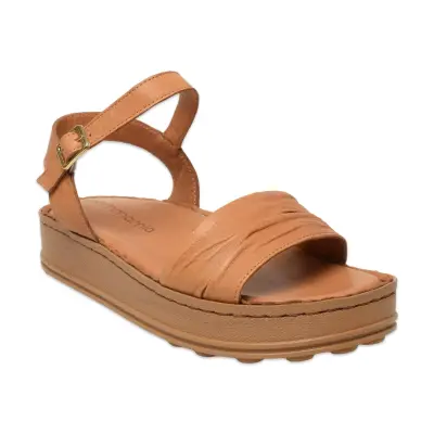 Mammamia D25Ys-2590 Günlük Taba Kadın Sandalet 